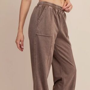 Mocha Mineral Wash with Adjustable Waisted Design